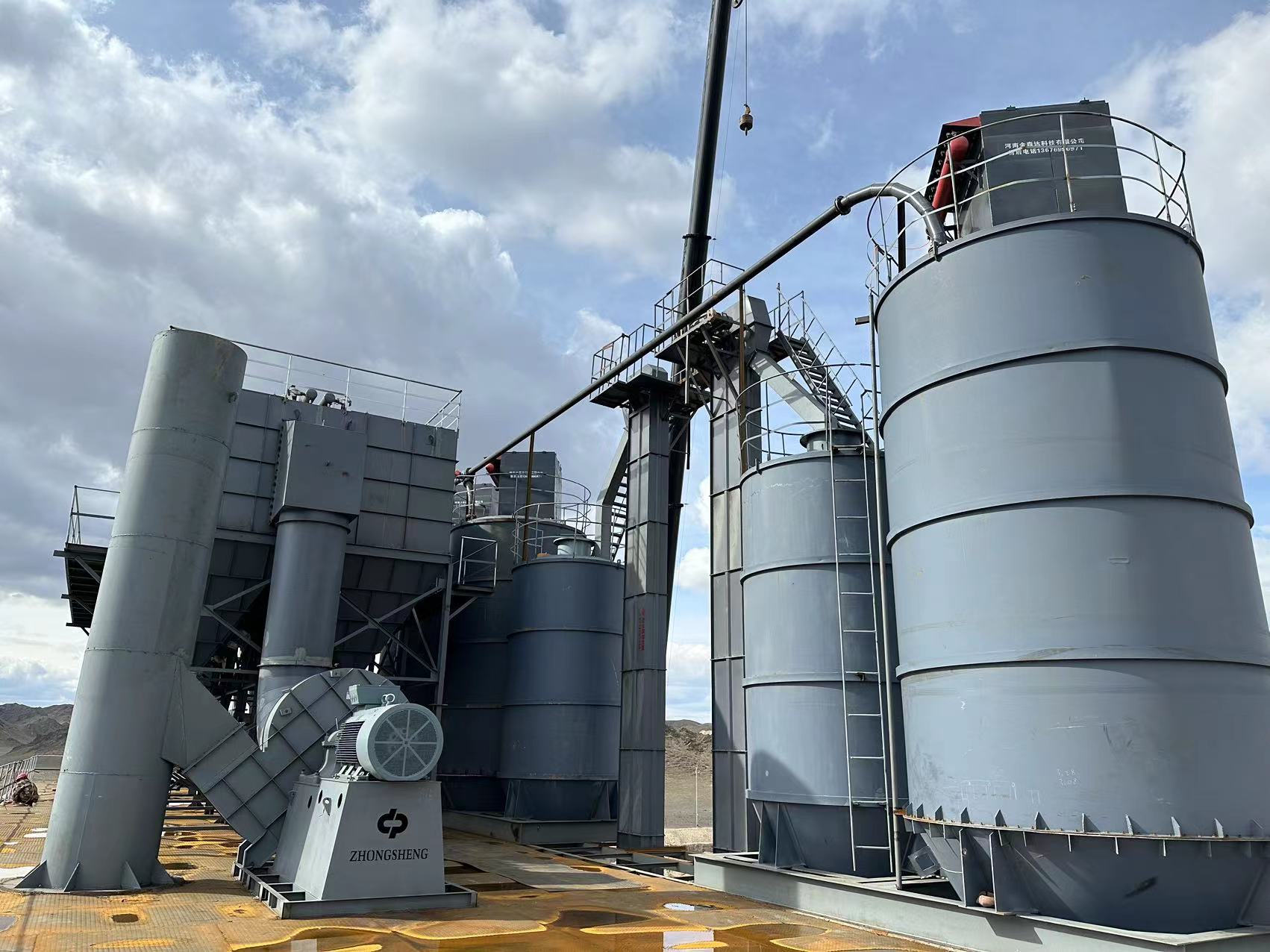 Uhlelo lokudlulisela kwe-Shandong pneumatic lufakwe ngempumelelo esitshalweni esikhulu samakhemikhali sase-Asia