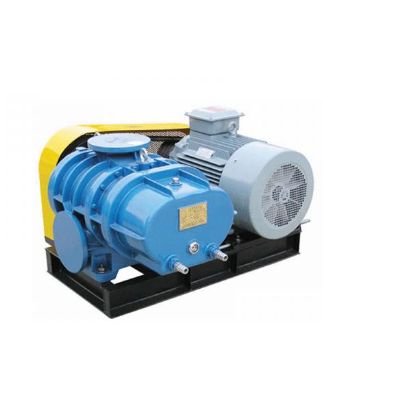 I-Double Oil Tank Three Lobe V-Belt Roots Rotary Blower